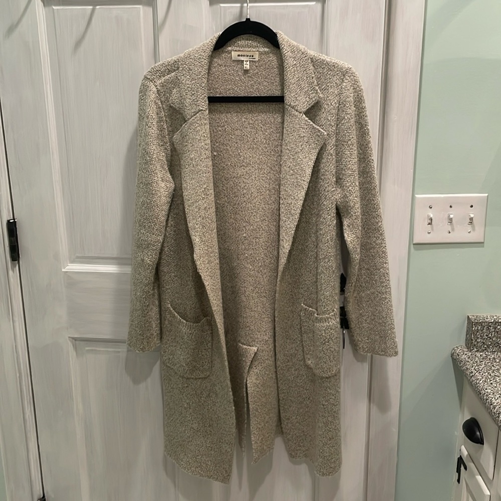 Long Grey Cardigan